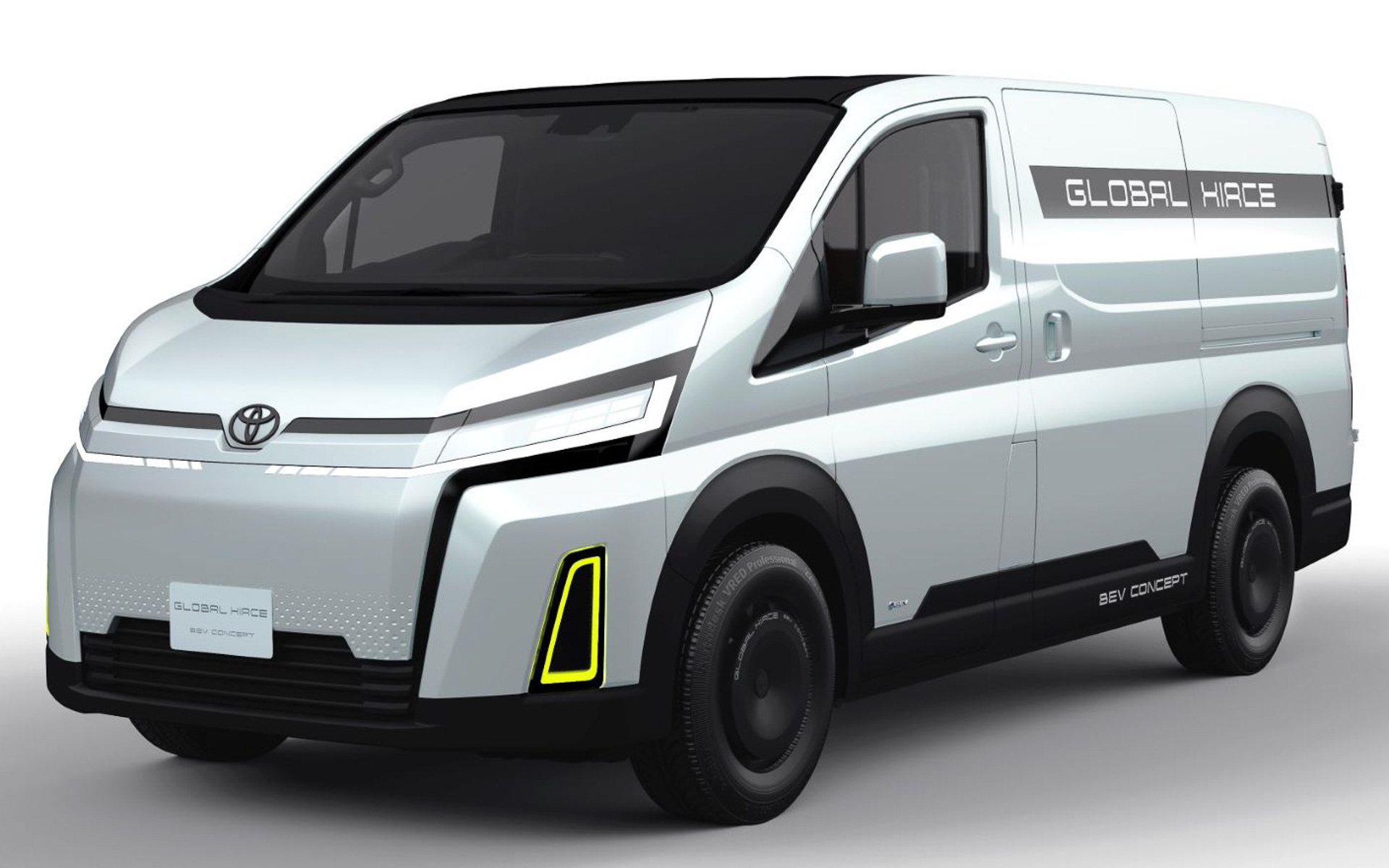 未来の移動手段、EVバン「トヨタ ハイエース BEV グローバルコンセプト」。 今月末に日本で開催される「ジャパン モビリティ ショー 2023」