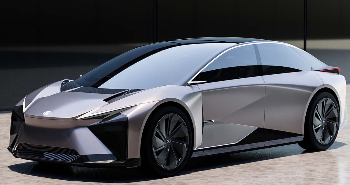 Lexus LF-ZC Concept ต้นแบบไฟฟ้าผลิตจริงปี 2026 เปิดตัวในงาน Japan Mobility Show 2023