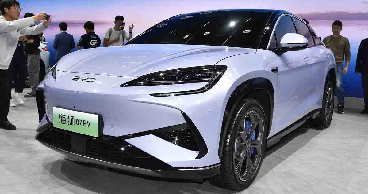 เปิดขายจีนปีหน้า BYD Sea Lion 07 662 กม./ชาร์จ ราคาเริ่ม 972,000 บาทคู่แข่ง TESLA MODEL Y