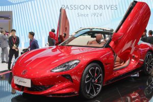 ภาพรถยนต์ MG ในงาน Motor Expo 2023 ไฮไลท์ MG CYBERSTER / IM LS6
