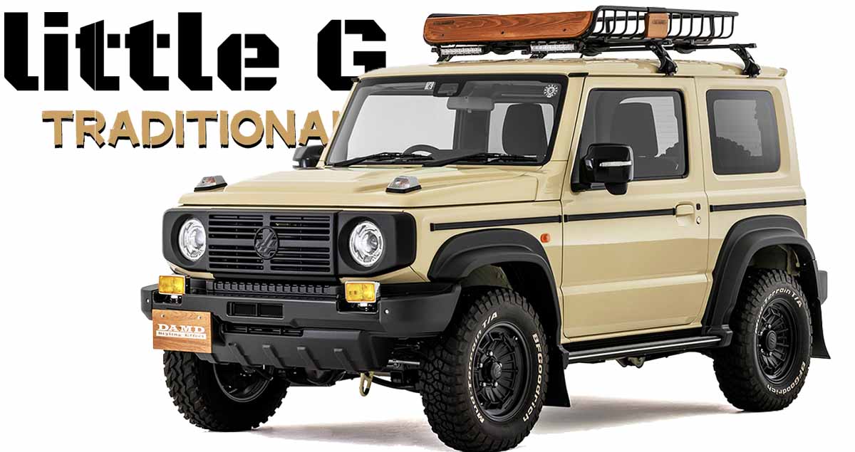 Suzuki Jimny พร้อมชุดแต่ง G-Class ในญี่ปุ่น ราคา 79,000 บาท