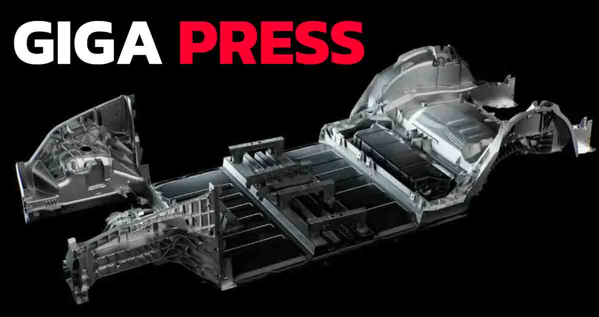 เทคโนโลยีหล่อตัวถังแบบ GIGA PRESS คืออนาคตของรถยนต์ไฟฟ้า รุ่นใหม่ๆ ?