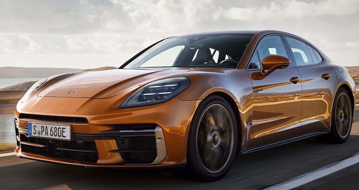 Porsche Panamera Turbo E-Hybrid เจเนอเรชั่นที่สาม พร้อมระบบกันสะเทือนแบบ Active