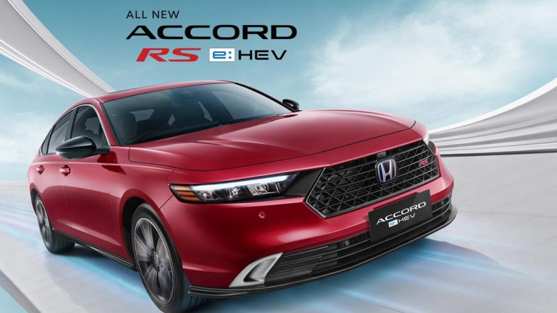 เปิดขายอินโดฯ 2.18 ล้านบาท HONDA ACCORD RS e:HEV