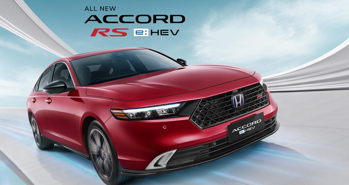 เปิดขายอินโดฯ 2.18 ล้านบาท HONDA ACCORD RS e:HEV