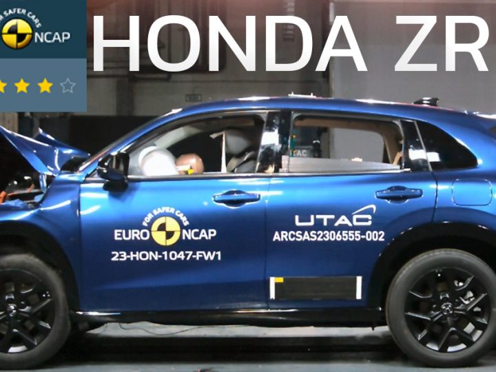 All-NEW HONDA ZR-V ทดสอบความปลอดภัยการชน EURO NCAP เพียง 4 ดาวในยุโรป
