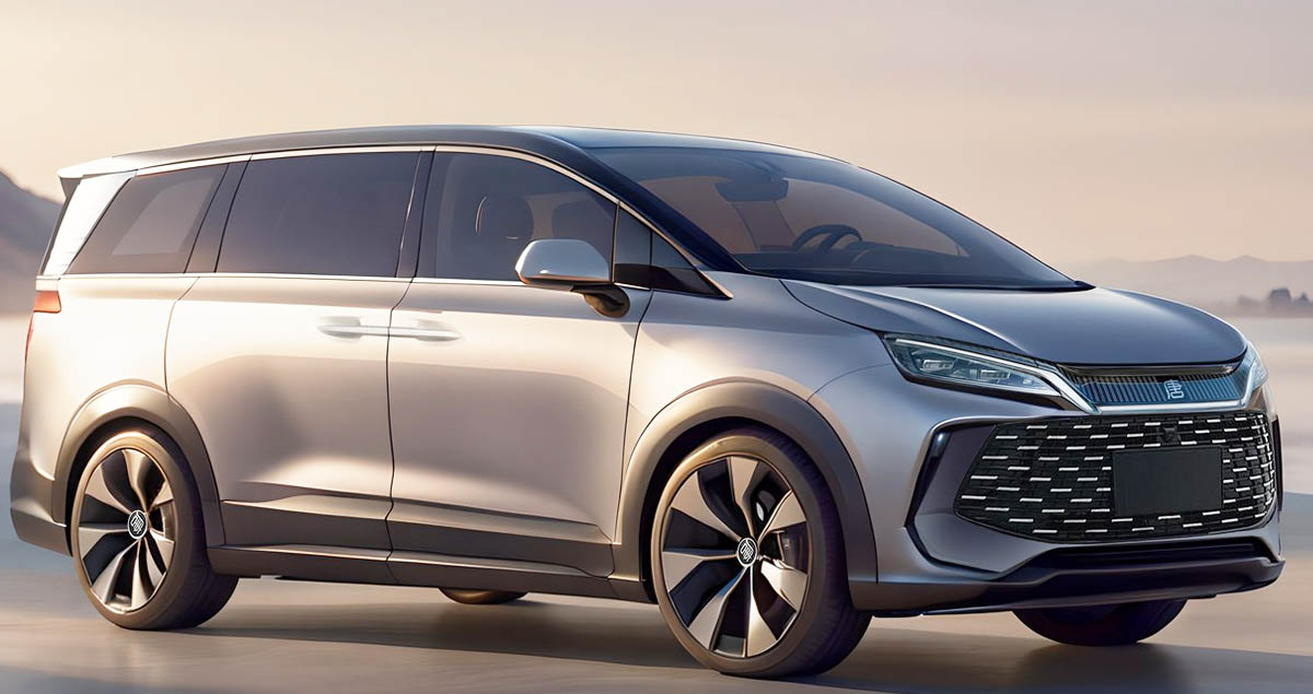 BYD TANG MAX MPV เตรียมเปิดตัวกลางปี 2024 * ภาพในจินตนาการ