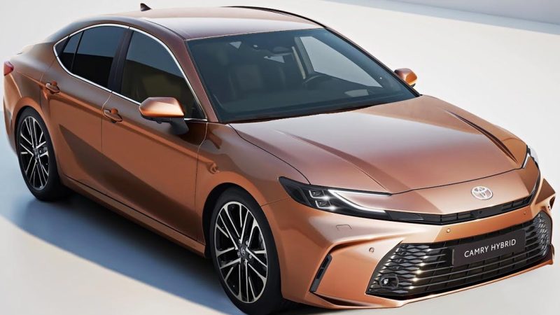 All-NEW TOYOTA CAMRY เบนซินไฮบริด 2.5 ลิตร 232 แรงม้า เตรียมขายยุโรปปีนี้