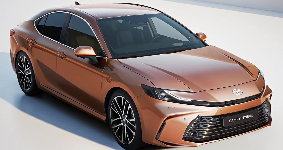 All-NEW TOYOTA CAMRY เบนซินไฮบริด 2.5 ลิตร 232 แรงม้า เตรียมขายยุโรปปีนี้