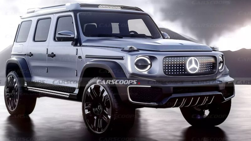 Mercedes-Benz G-Class Baby ออฟโรดไฟฟ้าใหม่ ก่อนการเปิดตัว 2026 * ภาพในจินตนาการ