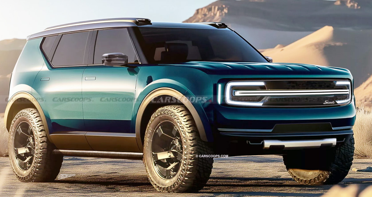 Volkswagen Scout SUV ไฟฟ้า กำลังเปิดตัวในสหรัฐฯ  * ภาพเรนเดอร์