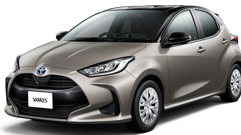 TOYOTA YARIS รถยนต์ที่ราคาถูกสุดในญี่ปุ่น ที่ 356,000 บาท ประจำปี 2024