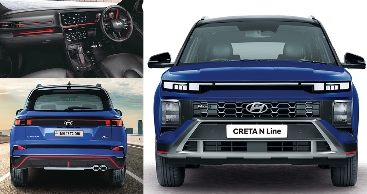 เปิดขายอินเดีย 718,000 บาท Hyundai Creta N Line สปอร์ตมากกว่า 1.5T 160 แรงม้า 18.2 กม./ลิตร