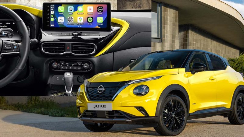 NISSAN JUKE Refresh ใหม่ MY2024 เน้นการปรับปรุงภายในห้องโดยสาร ในยุโรป