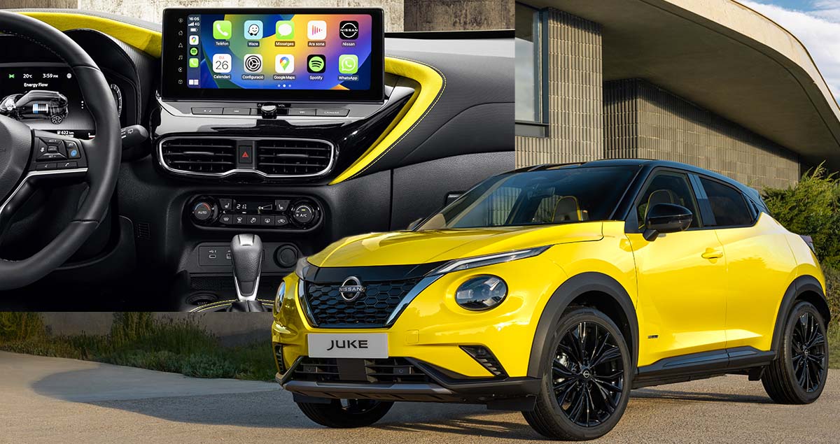 NISSAN JUKE Refresh ใหม่ MY2024 เน้นการปรับปรุงภายในห้องโดยสาร ในยุโรป