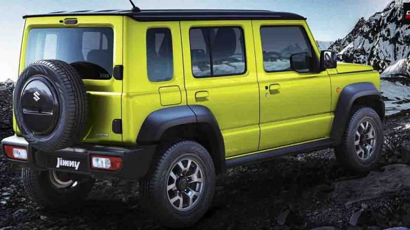 ราคาในอินเดีย 492,000 บาท SUZUKI JIMNY 5 ประตู เบนซิน 1.5 ลิตร 105 แรงม้า