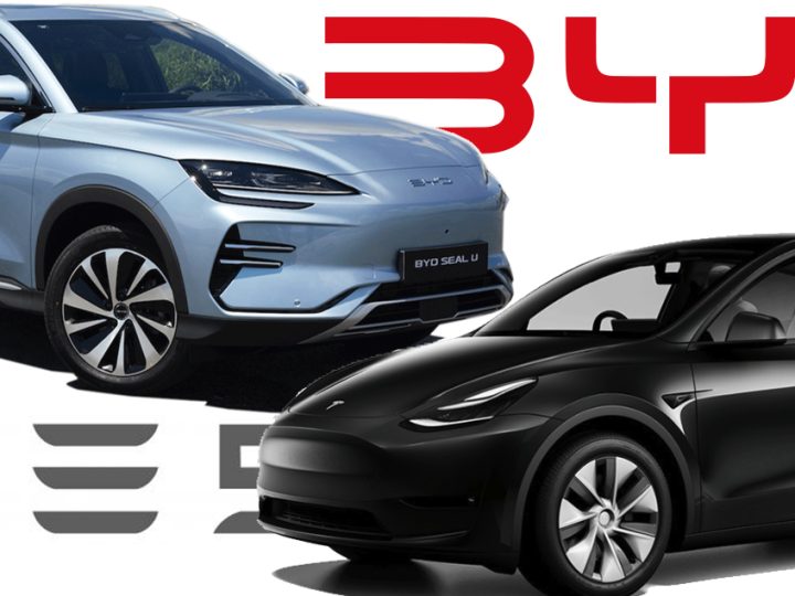 TESLA และ BYD ครองส่วนแบ่งตลาดรถยนต์ไฟฟ้าทั่วโลก 35.6% ในปี 2023