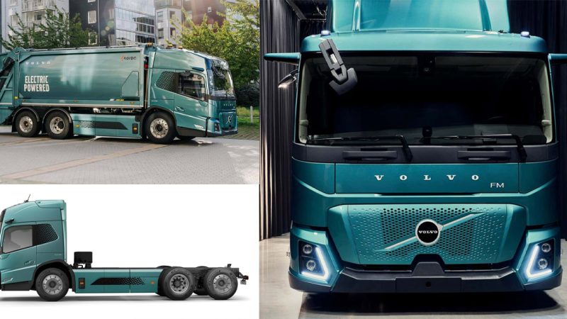 VOLVO เปิดตัวรถบรรทุกไฟฟ้า FM Low Entry วิ่งได้ 200 กม./ชาร์จ 521 แรงม้า แบตเตอรี่ขนาด 360kWh