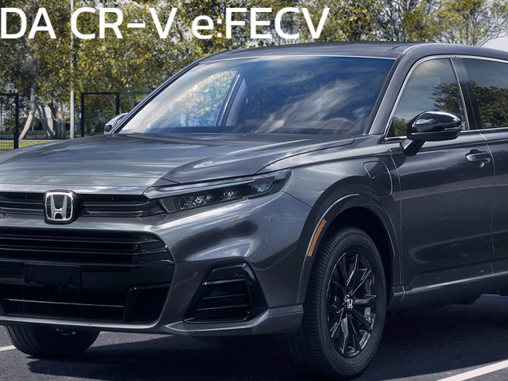 เปิดตัว HONDA CR-V e:FCEV วิ่งได้ 434.5 กม. EPA / การเติมเชื้อเพลิง ในสหรัฐฯ