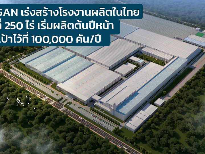 CHANGAN Automobile สร้างโรงงานในไทยบนพื้นที่ 250 ไร่ เริ่มผลิตต้นปีหน้า