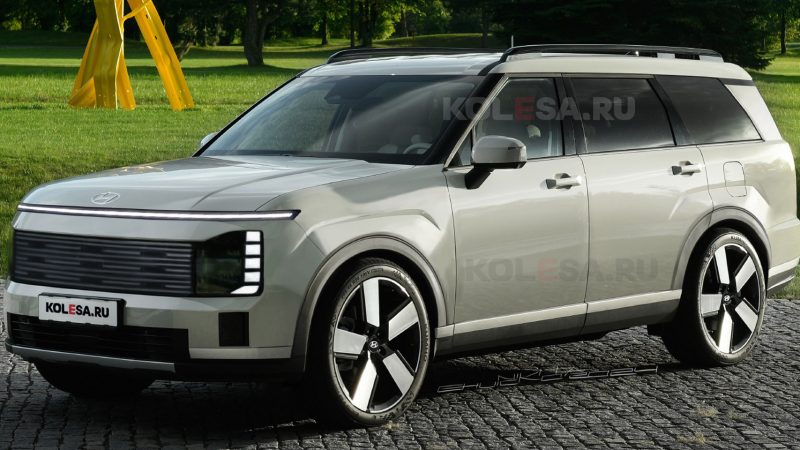 HYUNDAI Palisade SUV โฉมใหม่ ก่อนเปิดตัวในต่างประเทศ คู่แข่ง FORTUNER * ภาพในจินตนาการ