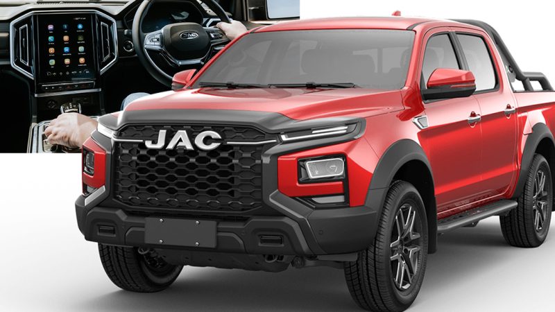 เปิดขาย 1.0 ล้านบาทในออสเตรเลีย JAC T9 กระบะขนาดกลาง 2.0T 167 แรงม้า คู่แข่ง HILUX , D-MAX