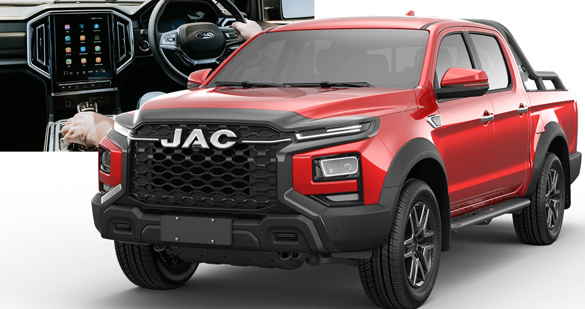 เปิดขาย 1.0 ล้านบาทในออสเตรเลีย JAC T9 กระบะขนาดกลาง 2.0T 167 แรงม้า คู่แข่ง HILUX , D-MAX