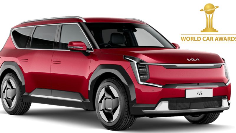 KIA EV9 ได้รางวัลรถยนต์ยอดเยี่ยมของโลกปี 2024 หรือ World Car of the Year 2024 พร้อมรถยนต์ไฟฟ้ายอดเยี่ยมของโลก