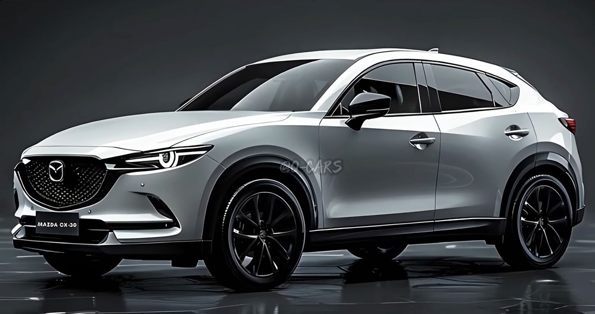 MAZDA CX30 HYBRID อาจเปิดตัวภายในปี 2025 * ภาพในจินตนาการ รถใหม่