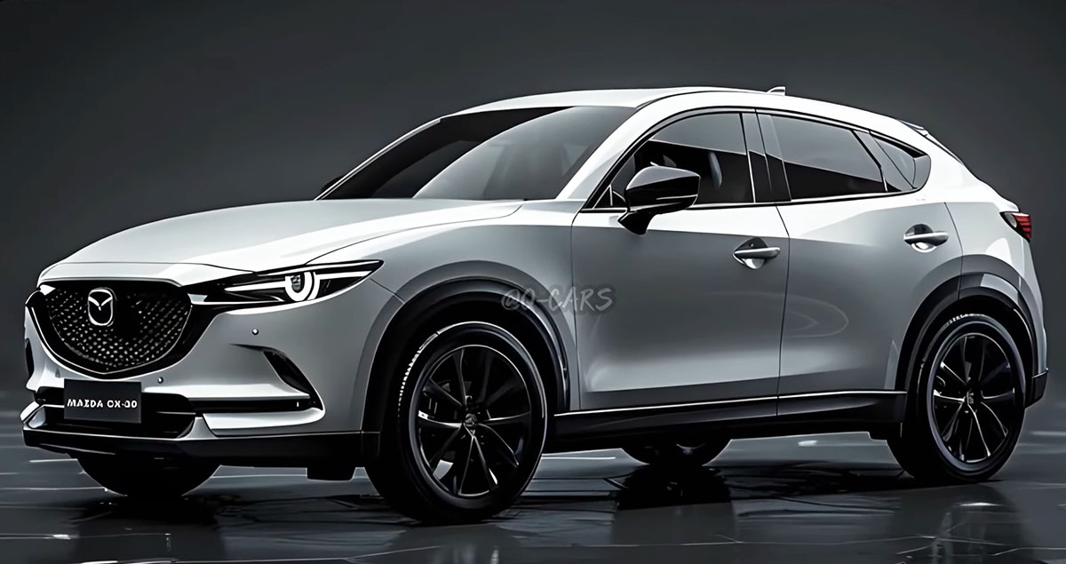 MAZDA CX-30 HYBRID อาจเปิดตัวภายในปี 2025 * ภาพในจินตนาการ