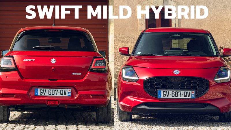 รวมภาพคันจริงในอังกฤษ SUZUKI SWIFT ใหม่ 1.2L Mild HYBRID พร้อม 4WD 24.5 กม./ลิตร WLTC