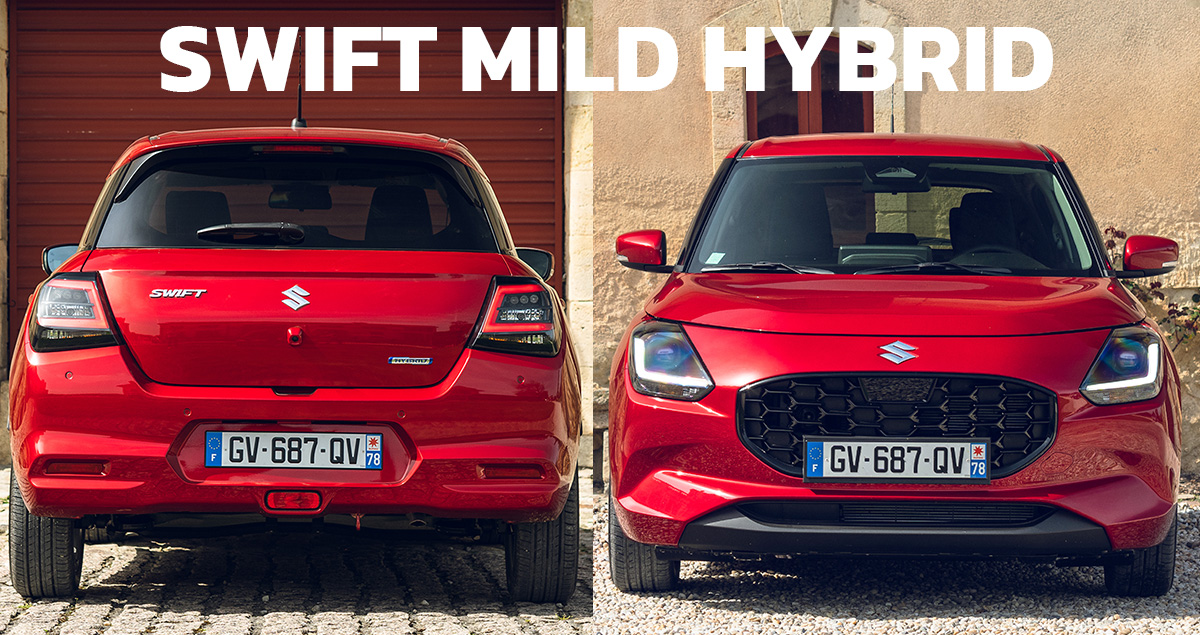 รวมภาพคันจริงในอังกฤษ SUZUKI SWIFT ใหม่ 1.2L Mild HYBRID พร้อม 4WD 24.5 กม./ลิตร WLTC