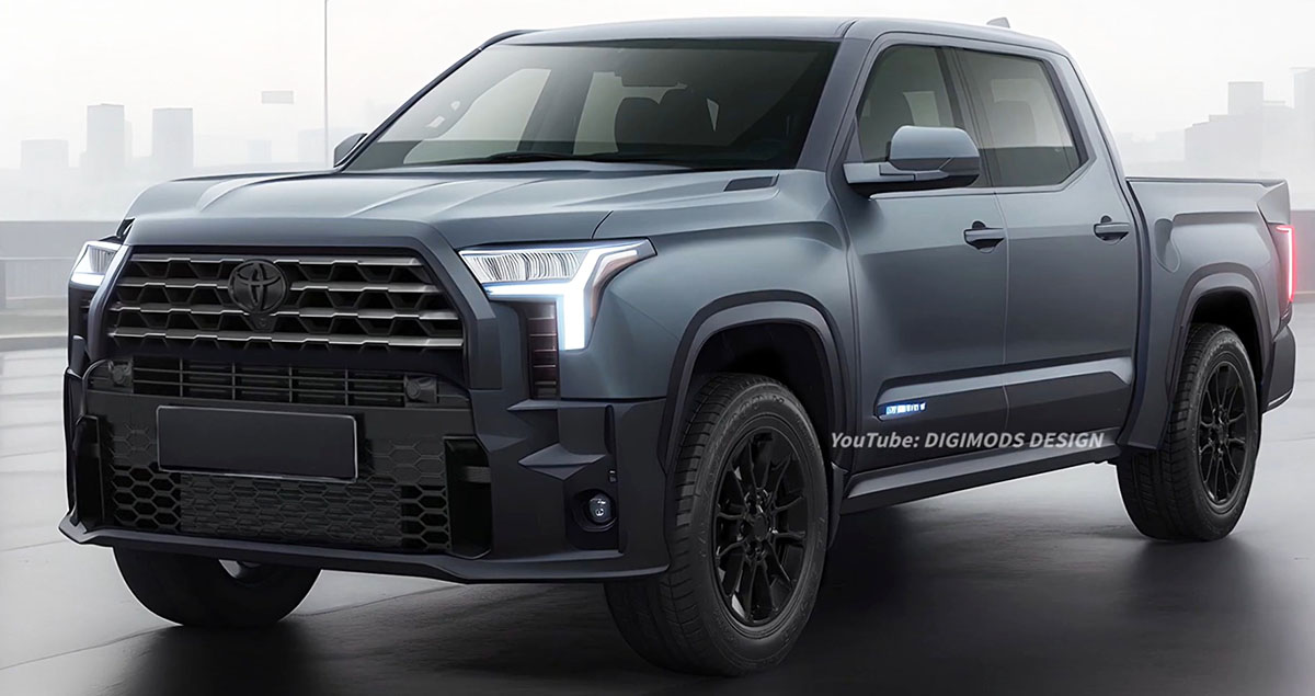 TOYOTA จะสร้างกระบะ ปลั๊กอินไฮบริด TACOMA และ TUNDRA ในสหรัฐอเมริกา * ภาพเรนเดอร์