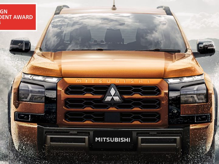 ได้รางวัลออกแบบยอดเยี่ยม iF DESIGN AWARD 2024 All-NEW Mitsubishi TRITON