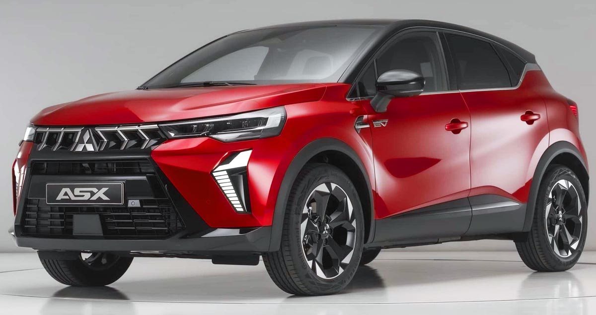 MITSUBISHI ASX Full Hybrid รุ่นปรับปรุงใหม่ 2024 ในยุโรป