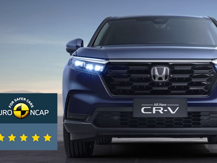 คะแนนความปลอดภัย 5 ดาว EURO NCAP ใหม่ All-NEW HONDA CR-V+ Honda Sensing 360