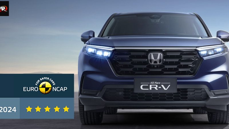 คะแนนความปลอดภัย 5 ดาว EURO NCAP ใหม่ All-NEW HONDA CR-V+ Honda Sensing 360
