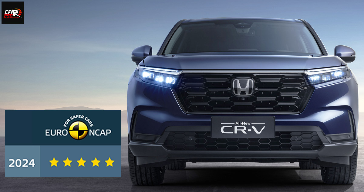 คะแนนความปลอดภัย 5 ดาว EURO NCAP ใหม่ All-NEW HONDA CR-V+ Honda Sensing 360
