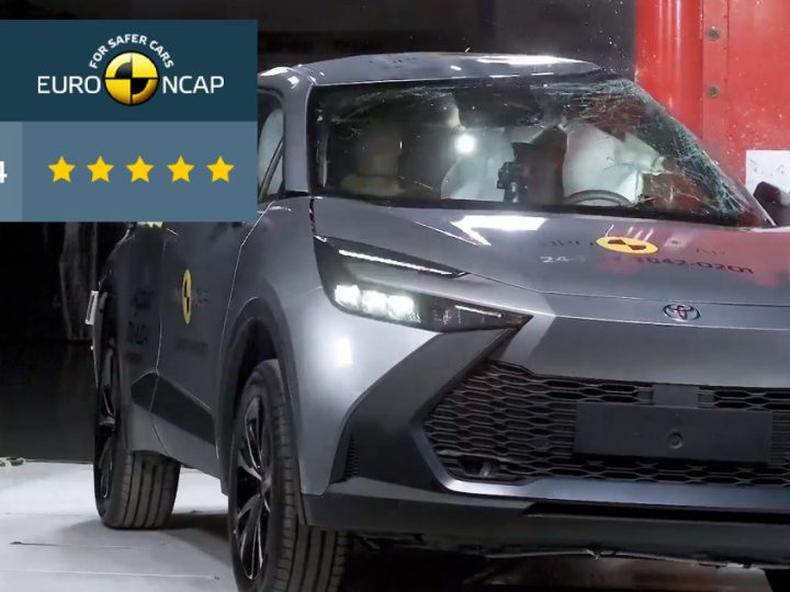 ได้รับคะแนนความปลอดภัย 5 ดาว All-NEW TOYOTA C-HR ใหม่ EURO NCAP