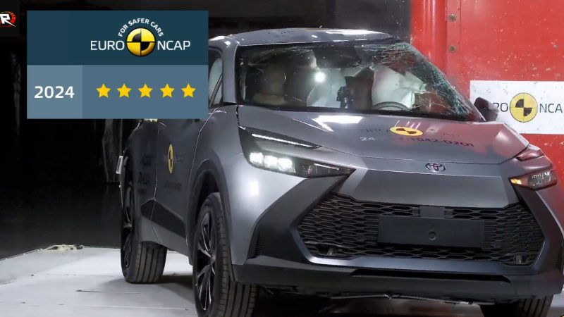 ได้รับคะแนนความปลอดภัย 5 ดาว All-NEW TOYOTA C-HR ใหม่ EURO NCAP