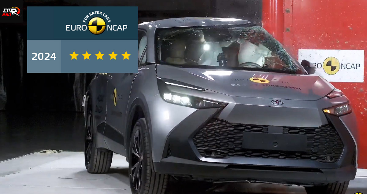 ได้รับคะแนนความปลอดภัย 5 ดาว All-NEW TOYOTA C-HR ใหม่ EURO NCAP