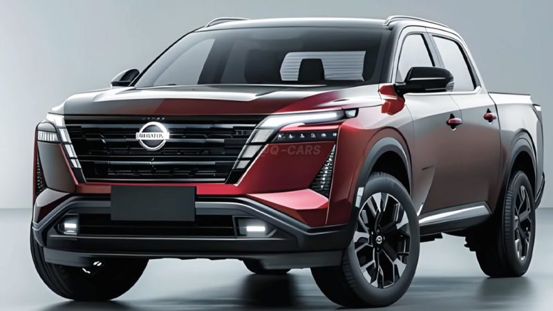 NISSAN FRONTIER Refresh 2024 ในสหรัฐอเมริกา V6 3.8 ลิตร 310 แรงม้า * ภาพในจินตนาการ