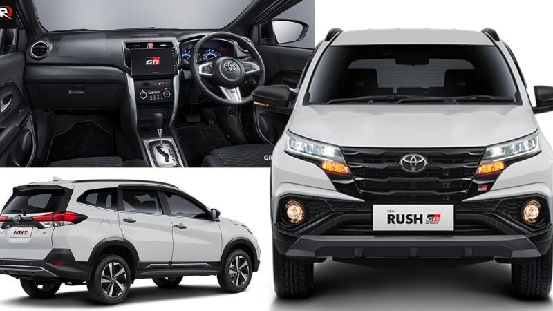 เปิดตัว TOYOTA RUSH GR SPORT ราคา 690,000 บาทในอินโดฯ 1.5L 104 แรงม้า