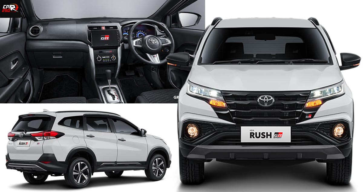 เปิดตัว TOYOTA RUSH GR SPORT ราคา 690,000 บาทในอินโดฯ 1.5L 104 แรงม้า