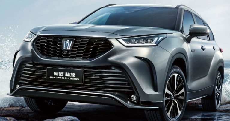 TOYOTA CROWN KLUGER MY2024 SUV 7 ที่นั่งเปิดขายจีน 1.47 - 1.72 ล้านบาท ...