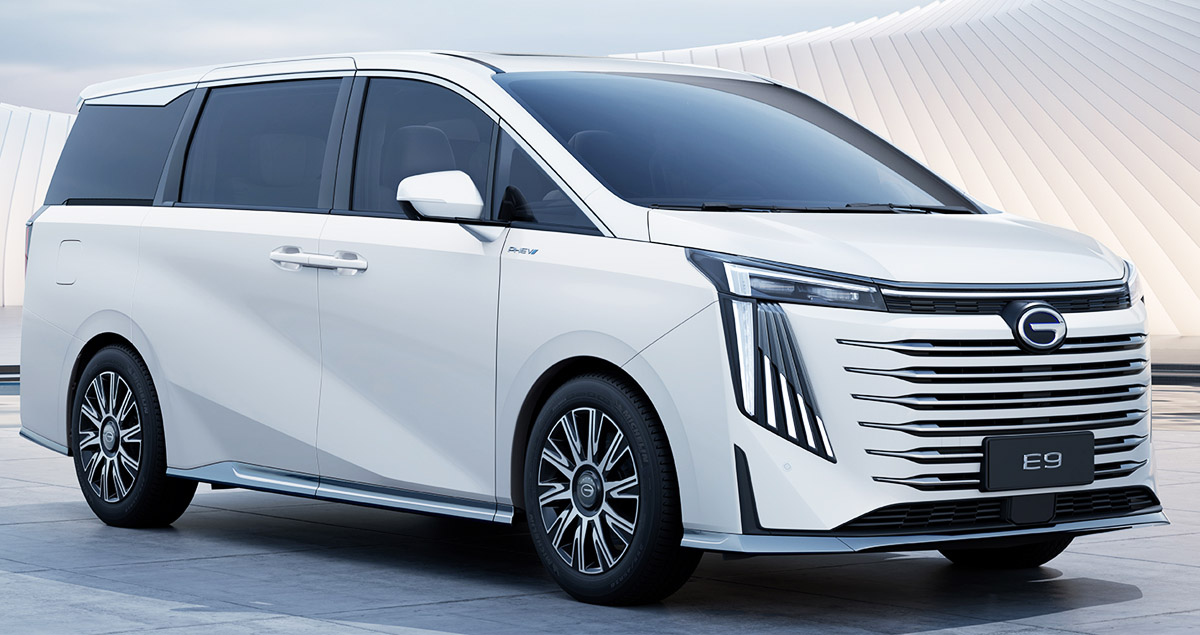 เปิดขาย 2.04 ล้านบาทในลาว GAC E9 PHEV MPV คู่แข่ง Alphard วิ่งไฟฟ้า 136 กม.