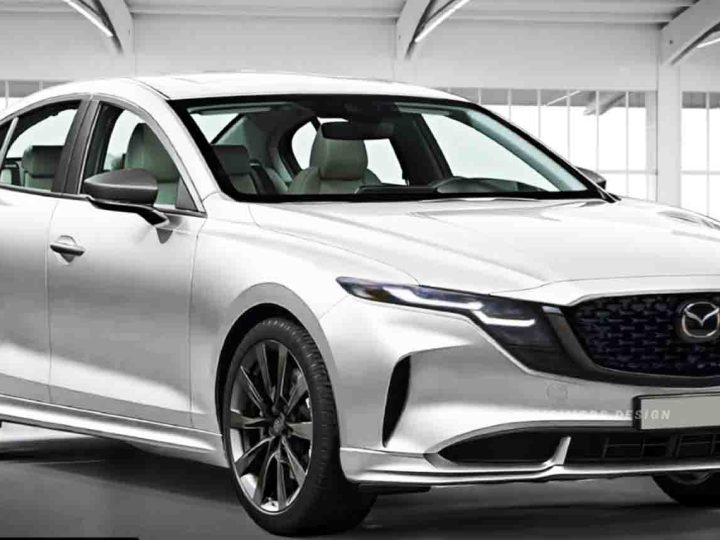 NEW MAZDA 3 ปลั๊กอินไฮบริด PHEV และ ไฟฟ้า BEV เตรียมเปิดตัวในอนาคต * ภาพเรนเดอร์