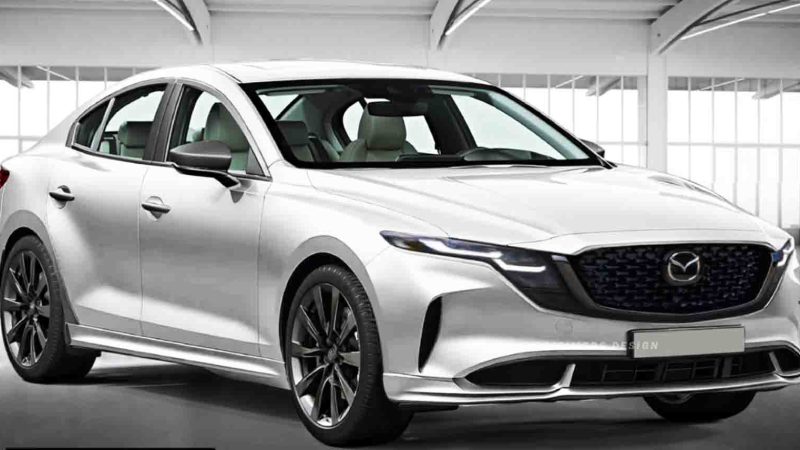 NEW MAZDA 3 ปลั๊กอินไฮบริด PHEV และ ไฟฟ้า BEV เตรียมเปิดตัวในอนาคต * ภาพเรนเดอร์