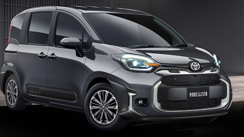 MPV ประหยัดน้ำมันมากสุดของโตโยต้าในญี่ปุ่น 28.2 กม./ลิตร WLTC TOYOTA Sienta HYBRID G 1.5L 2WD ราคา 555,000 บาท