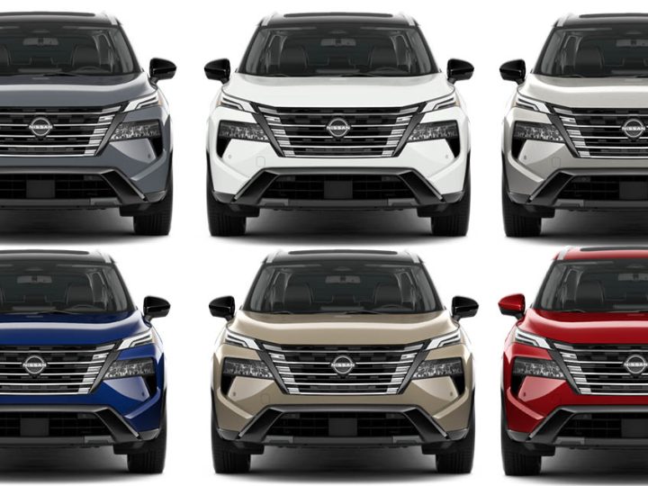 12 สีตัวถัง Nissan Rogue/X-trail 2024 1.5T 201 แรงม้า รุ่นปรับปรุง ราคาสหรัฐฯ 1.08 ล้านบาท